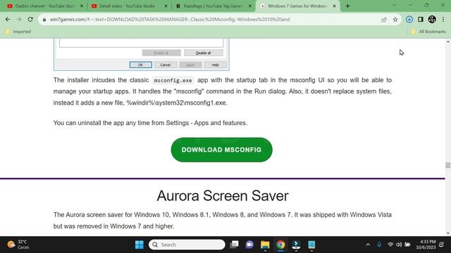 Cara Ganti MSCONFIG ke Versi Lama di Windows 11 смотреть онлайн