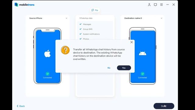 Cara Transfer WhatsApp iPhone Ke Android | Mobile Trans смотреть онлайн