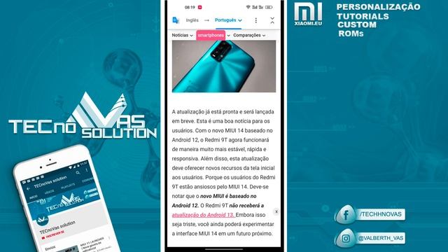 Oficial - Miui 14 Redmi 9T - Novas Atualizações смотреть онлайн