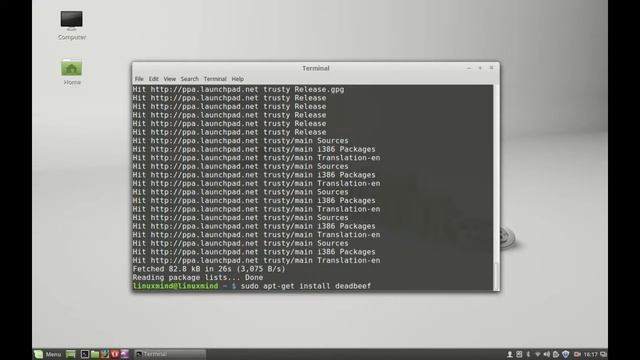 Install DeadBeeF audio player in Linux Mint / Ubuntu via PPA смотреть онлайн