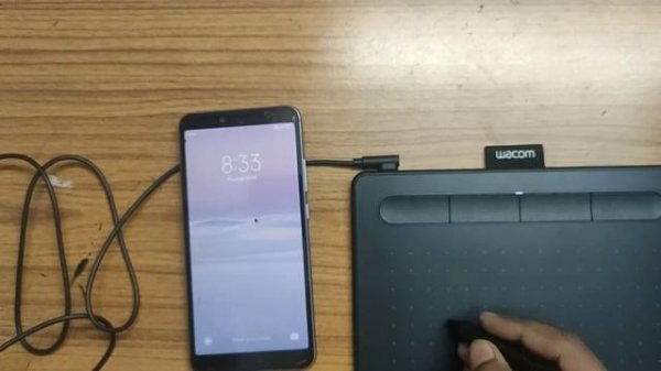 How to connect WACOM to ANDROID PHONE