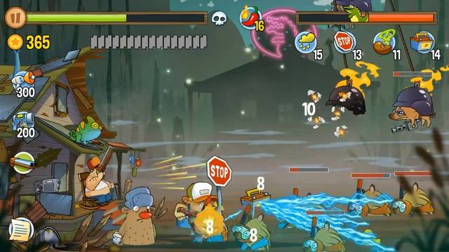 Swamp Attack - Hard Mode. Episode 9. Level 8 Gameplay Android walkthrough смотреть онлайн