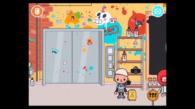 Toca Life: After School - Now Everyone can wear towels! смотреть онлайн
