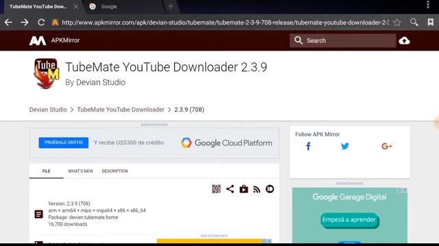 tubemate 2.3.9 смотреть онлайн