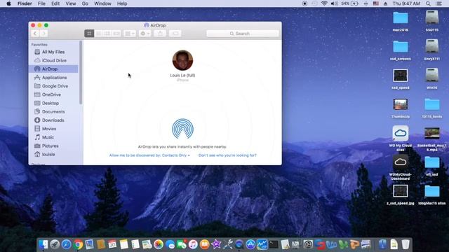 AirDrop El Capitan 10.11.5 On HP Envy 4 HD4000 смотреть онлайн