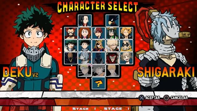 My Hero Academia One's Justice Mugen - Descargar смотреть онлайн