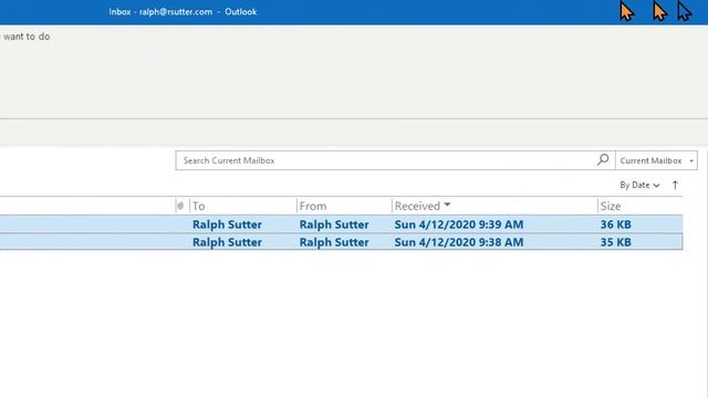 Manual Virus Scan of Microsoft Outlook with Windows Defender смотреть онлайн