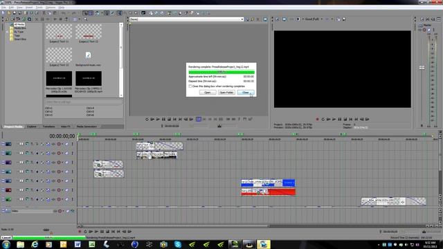 Sony Vegas 12 (563) render performance 2x GTX570 смотреть онлайн