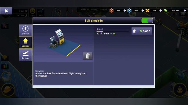Self Check-in & Passport Services | Airport Simulator Tycoon: First Class смотреть онлайн