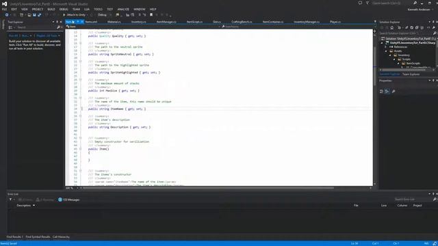 Unity Tutorial: Creating an inventory(PART 8.6) - Crafting items смотреть онлайн