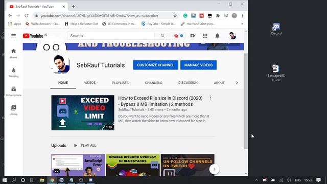 Uninstall Better Discord Completely (Step by Step) - SebRauf Tutorials смотреть онлайн