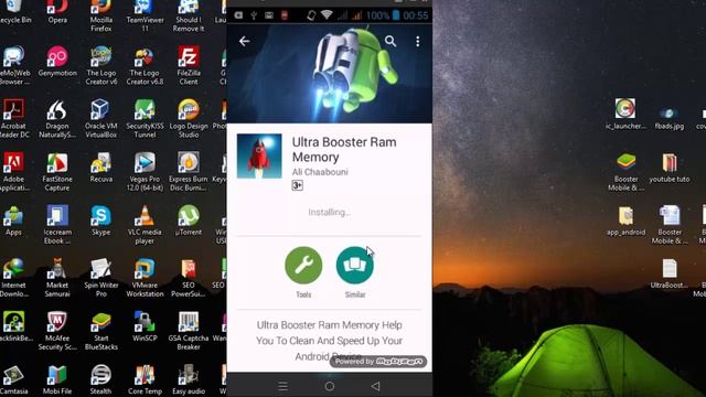 Boost your android device | Ultra Booster Ram Memory смотреть онлайн