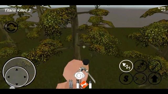 Attack on titan tribute game mobile|Update 1.5|Attack on titan on Android смотреть онлайн