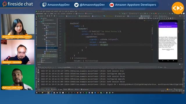 Amazon FireSide Chat: Build, Monetise & Scale an Android App in 1 hour! смотреть онлайн