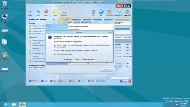 Full Guide to Migrate OS to SSD with MiniTool Partition Wizard смотреть онлайн