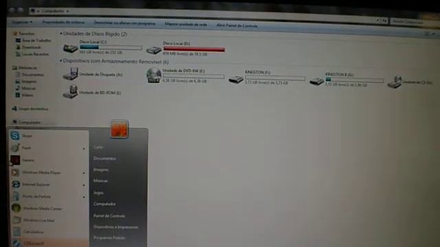 Windows 7 with DreamScene and new Start Orb Button смотреть онлайн