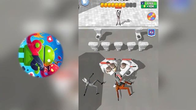Three-headed Skibidi Toilet Vs Cameramen Toilet - Merge Toilet Battle Monster: War Monster Fight смотреть онлайн