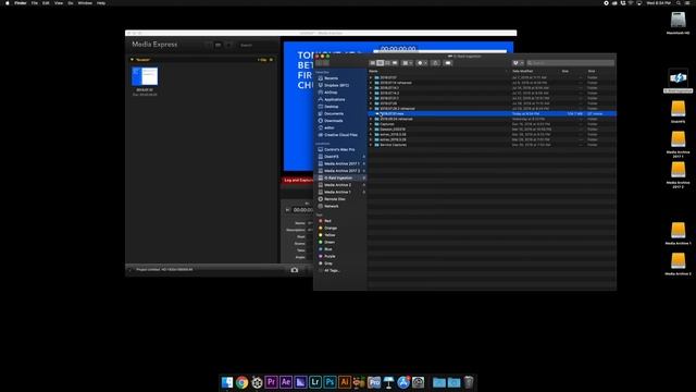 Capture Services using Blackmagic Media Express смотреть онлайн