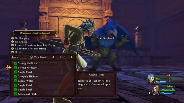 Dragon Quest XI S [PC] | All Draconian Quests #2 - Grim Gryphons смотреть онлайн