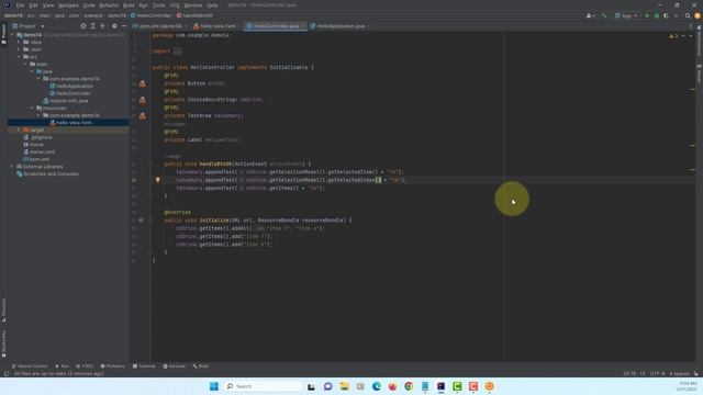 JavaFX 21 Tutorial 7 - ChoiceBox смотреть онлайн
