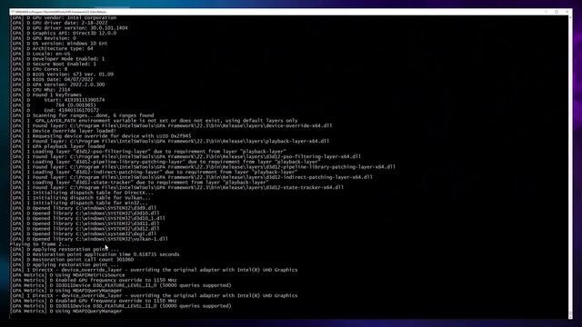 Intel® Graphics Performance Analyzers 2022.3 Release | Intel Software