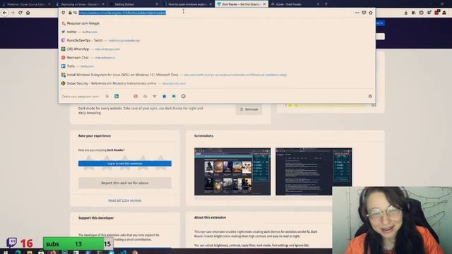 USANDO DARK READER E TRANSFORMANDO PÁGINAS EM DARK MODE смотреть онлайн