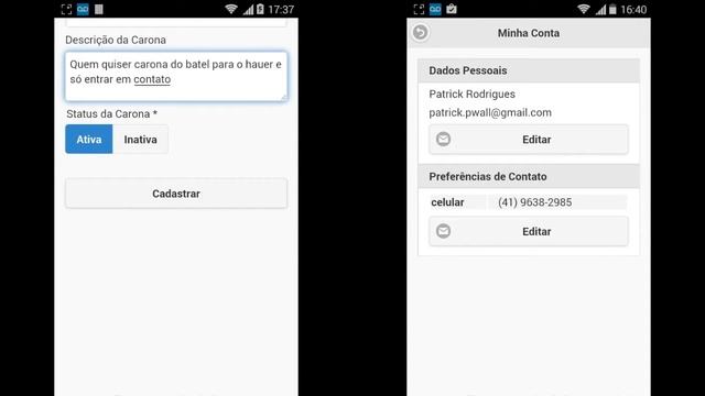 [Ex] Cordova Carpooling Android App PHP Webservice смотреть онлайн