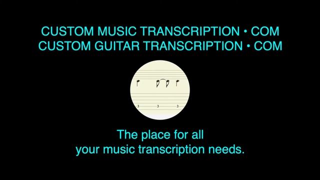 My Foolish Heart | Marc Ribot | Custom Guitar Transcription | Custom Music Transcription смотреть онлайн
