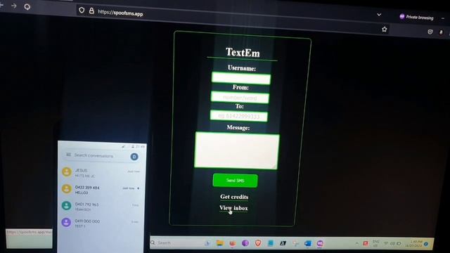 How to spoof SMS and text messages in 2023. 2 Free credits смотреть онлайн