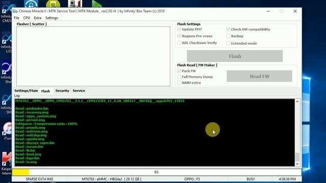 OPPO F5 Flash File SCATTER FIRMWARE 100%DONE CM2 &SP FLASH TOOL смотреть онлайн