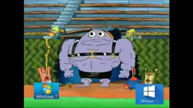 Spongebob Windows Xp Meme смотреть онлайн