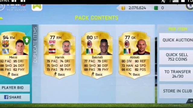 FIFA 16 Android - I packed Messi??? смотреть онлайн