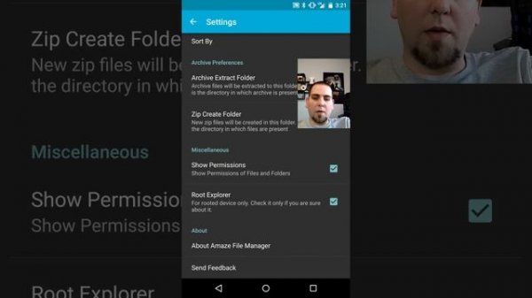Amaze File Manager Root App Review [Good Bye ES File Browser]