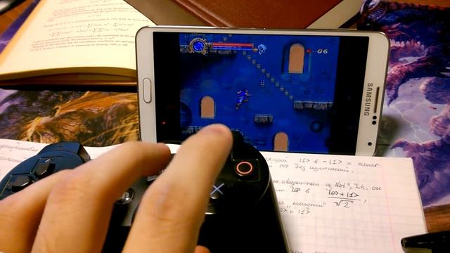 Android with DualShock3 [Castlevania: Chi no Rondo (SNES)] смотреть онлайн