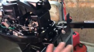 лодочный мотор ХАНКАЙ 9.9 (15) с зарядкой