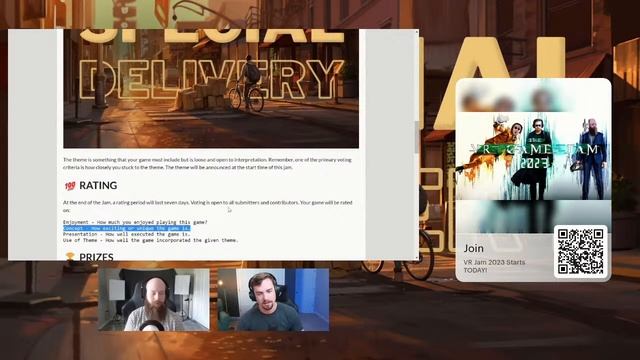 🔴 VR Jam 2023 Kickoff Stream! смотреть онлайн