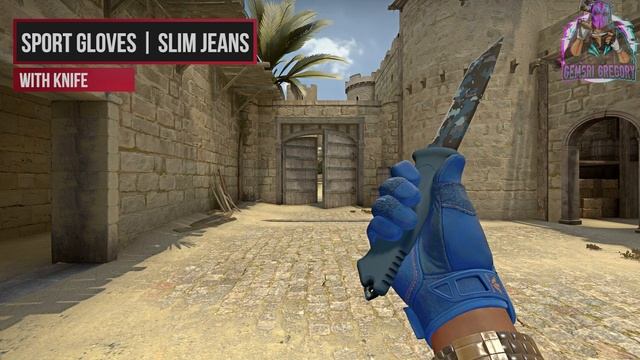 CUSTOM GLOVES SKINS (Part 22) ★ CS:GO Showcase смотреть онлайн