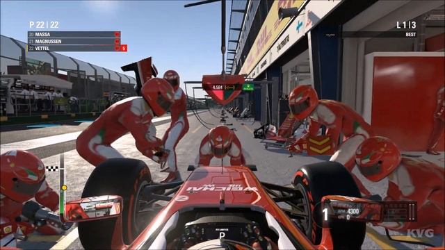 F1 2016 - PIT Stop Gameplay (PC HD) [1080p60FPS] смотреть онлайн