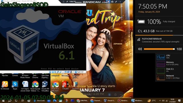 CNN Philippines Station ID 2016 has BSOD VM (Windows XP) смотреть онлайн
