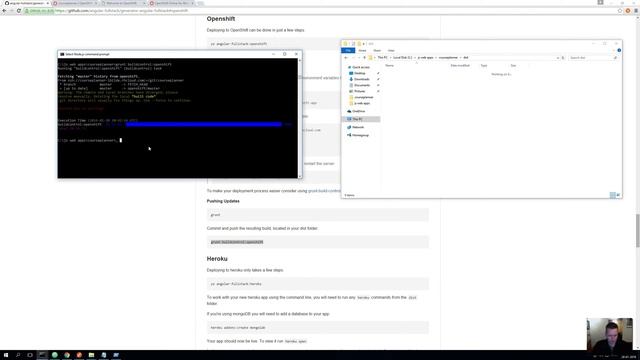 JS Web apps - Openshift - First deployment - A bit of a pain смотреть онлайн