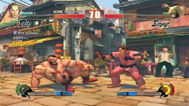 STREET FIGHTER IV (FIXED FRAME RATE) - XFX GEFORCE 8600GT смотреть онлайн
