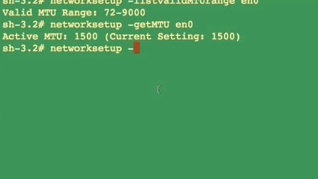 IncreaseMTUOSX смотреть онлайн