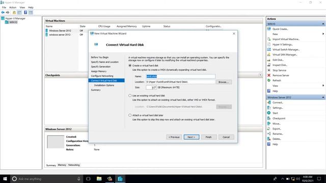 How To Attached .VHDX In Hyper V смотреть онлайн