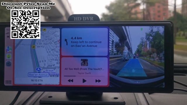 Imagebon 10.26" 4K Car DVR Wireless CarPlay Android Auto Dashboard ADAS Review, Unboxing Aliexpress смотреть онлайн