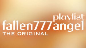 Плейлист fallen777angel.(the original)