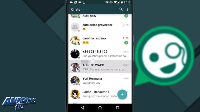 Personalizar WhatsApp con Material Design en Android + Google Emojis смотреть онлайн