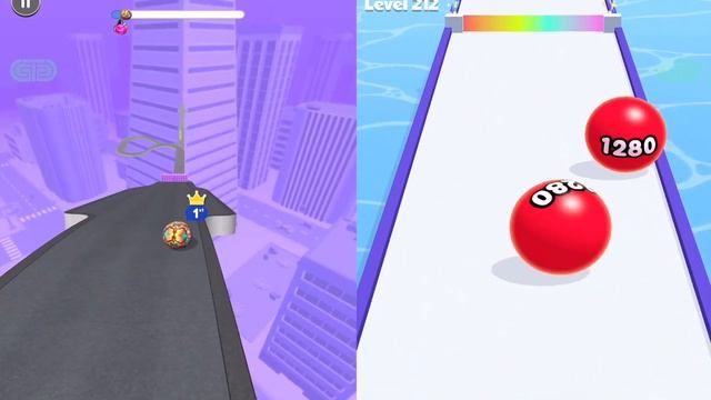 Going Balls, Ball Run 2048, Merge Ball Race, Ball Merge 2048 Android iOS Gameplay смотреть онлайн