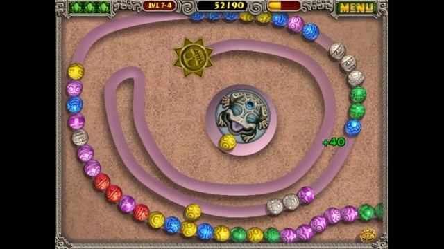 Zuma Deluxe With 3D path || Stage 1 ( 7 ) || Showcase смотреть онлайн