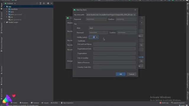How To Generate signed Android app bundle (.aab) file in android studio 2022 смотреть онлайн