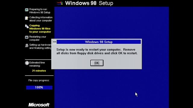Upgrading from Windows 1.0 to 98 (Windows Random Upgrade)! смотреть онлайн